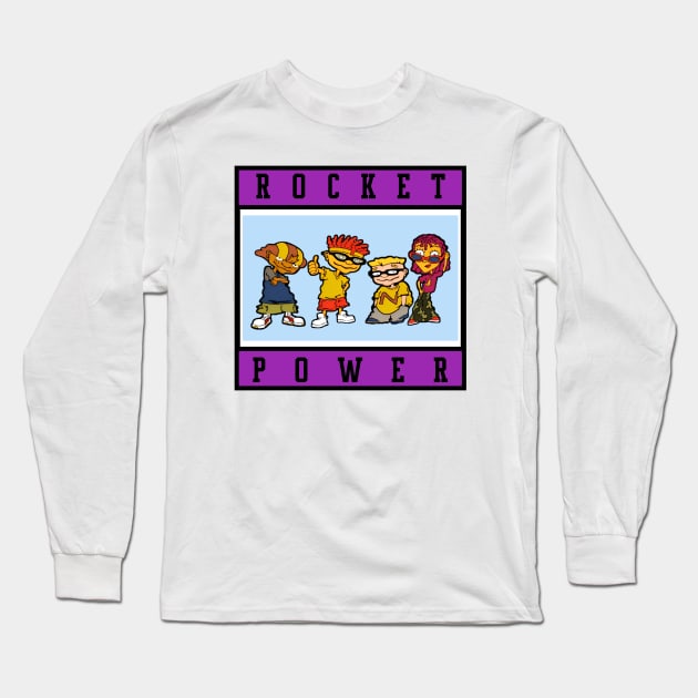 rocket power squad Long Sleeve T-Shirt by youne street